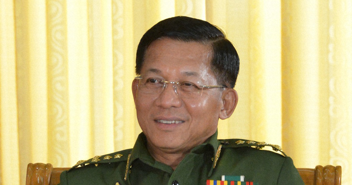 ミャンマー国軍最高司令官、民族融和呼びかけ　独立記念日に声明