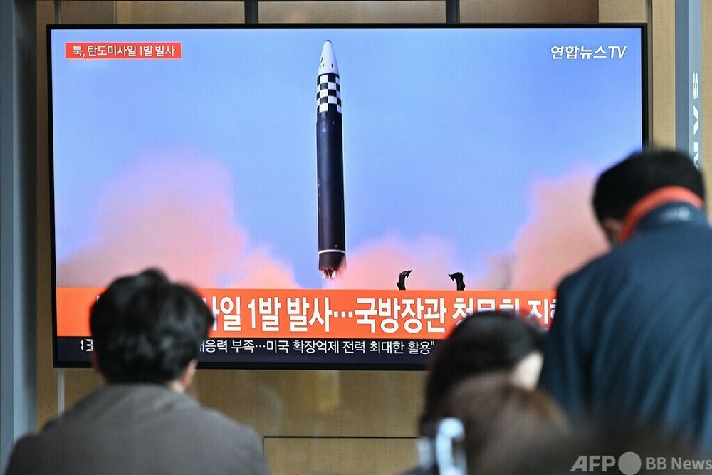 北朝鮮、弾道ミサイル発射