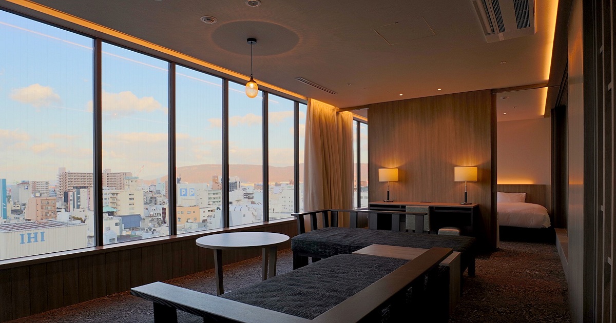 香川のホテル「WeBase 高松」が、最上階にラグジュアリールームをオープン