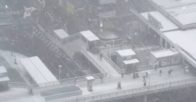 千葉県など大雪注意報 交通機関への影響や路面凍結に注意