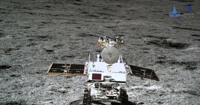 中国の月面探査車「玉兎2号」、移動距離千メートル超える