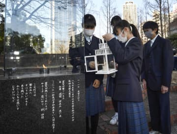 神戸・犠牲者追悼の灯り、各地へ　「1.17」行事に向け