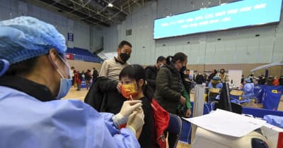 中国、コロナワクチン接種完了者12億1587万人超える