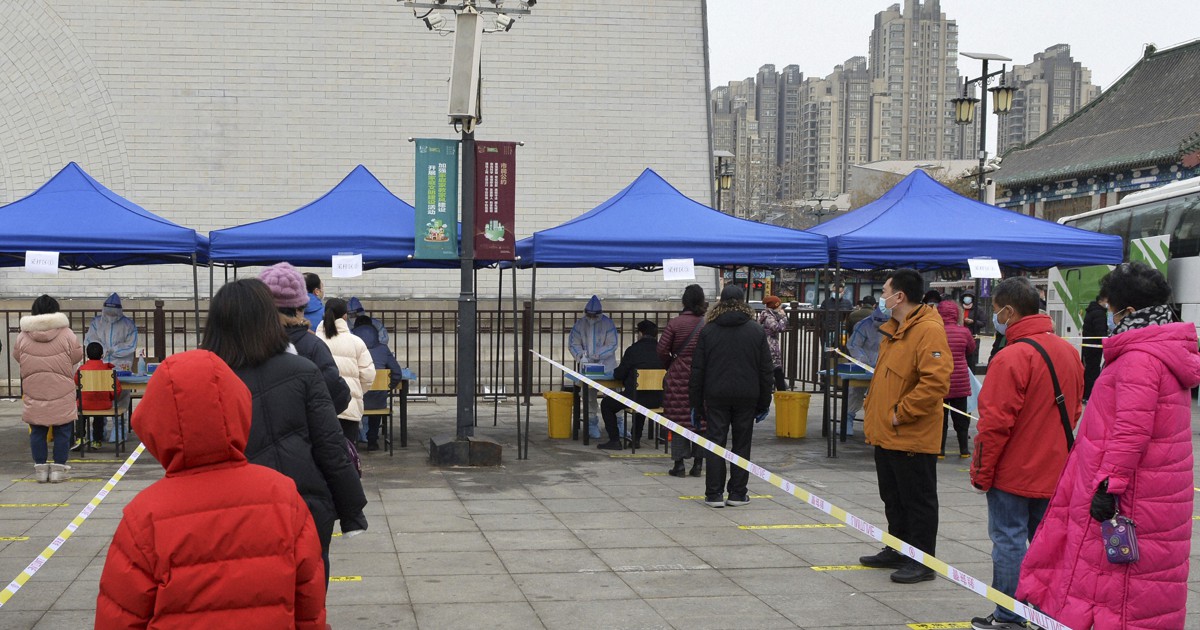 中国・天津でオミクロン株市中感染　北京五輪前に広がる緊張