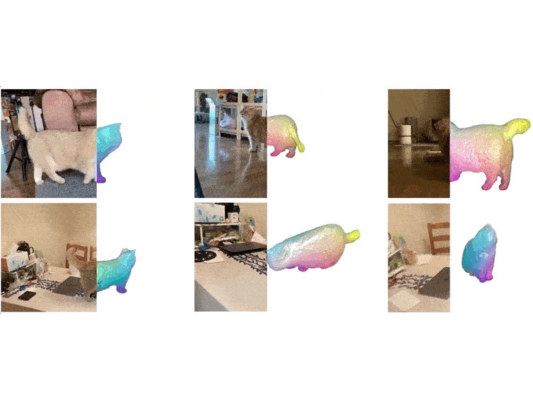 映像内の猫や人から3Dアニメーションを作成　米Metaの研究機関などが開発