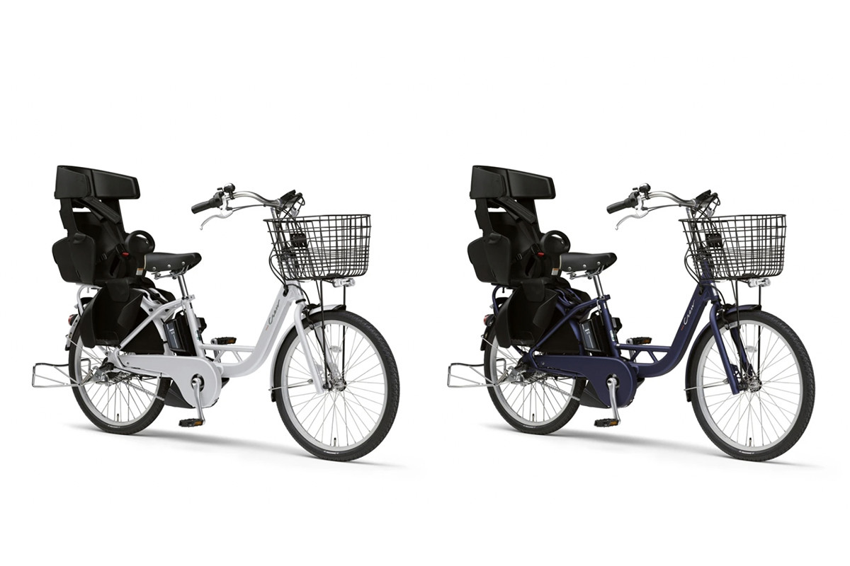 ヤマハ、新開発リヤチャイルドシート採用の子供乗せ電動アシスト自転車発売