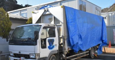 劇団トラック盗難　茨城・鉾田で発見　保管容疑で2人逮捕