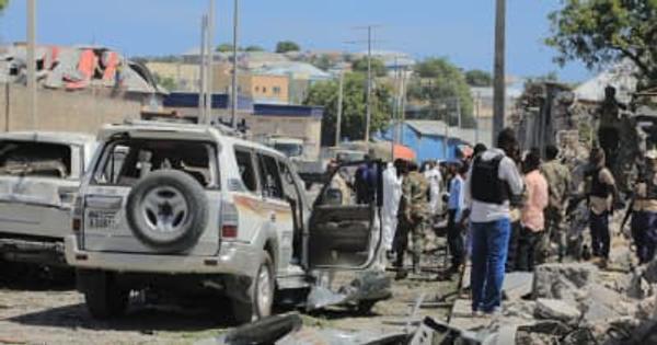 ソマリア首都の空港付近で爆発、10人死亡