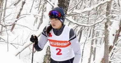 距離クラシカル女子は横沢、男子は鈴木V　福島県高体スキー