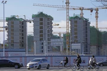 中国の住宅価格、50都市で下落　昨年12月から減、悪化に歯止め
