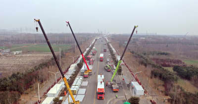 河南省禹州市、新型コロナ隔離施設5千室を急ピッチで建設