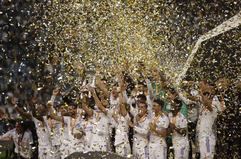 サッカー＝スペイン・スーパー杯、レアルがビルバオ下し優勝