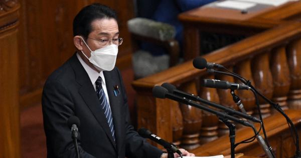 岸田首相「人への投資、倍増」　最賃1000円超目標　施政方針