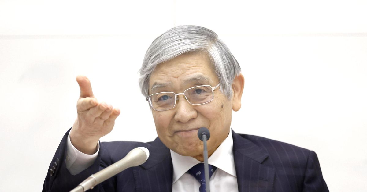 黒田総裁「物価上昇は一時的」
