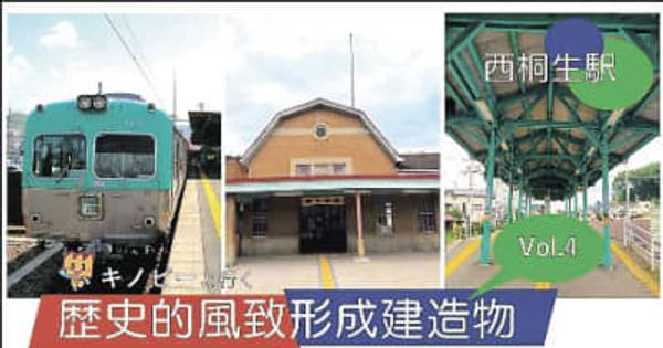 歴史的建物を動画で見学を　西桐生駅や美和神社　キノピーが案内役