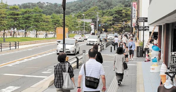松島の観光客123万人、2年連続で最低更新　宿泊者数も低迷