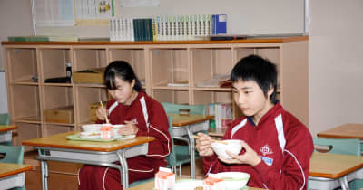 トマト活用し学校給食で食育応援　福島県でけんちん汁提供　カゴメが考案