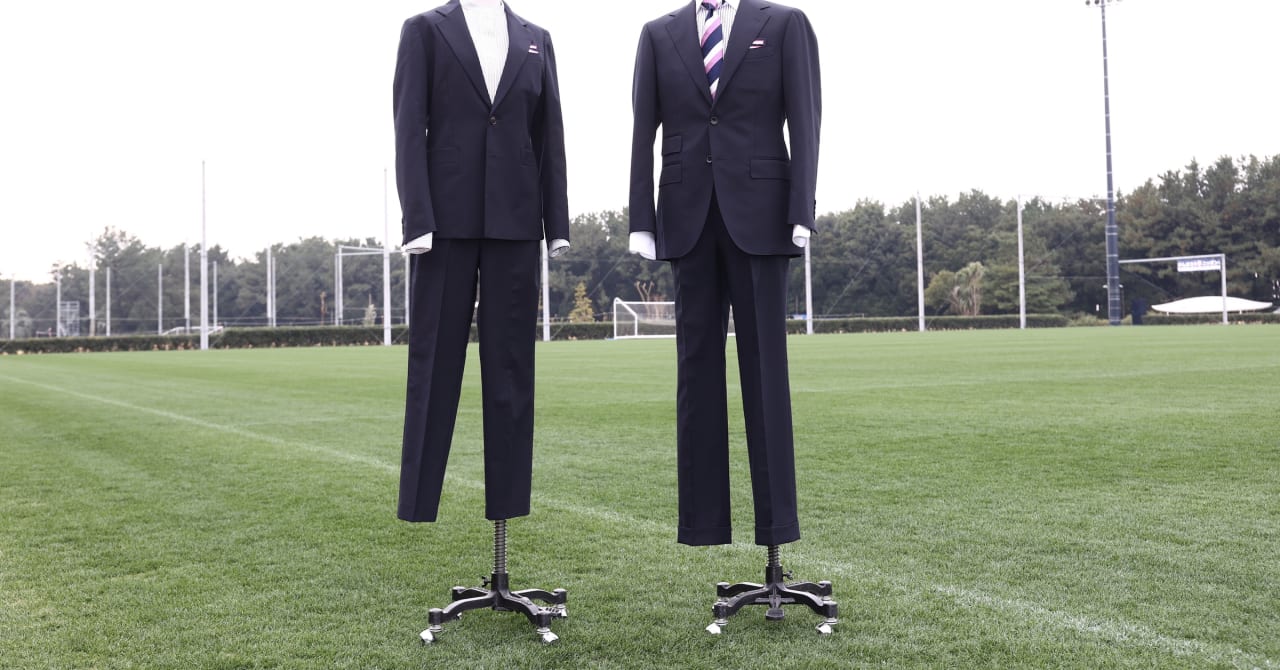 ビームスがサッカー日本女子代表の新スーツをデザイン、AFC女子アジアカップに向けて