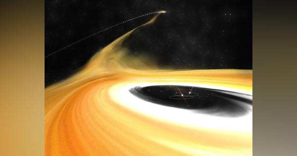 若い恒星の原始惑星円盤がすれ違った天体に乱される現象、観測に成功--米国立電波天文台