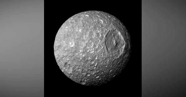 デス・スターに似た土星の衛星「ミマス」氷の下に内部海が存在する？