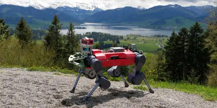 チューリッヒ工科大学の四足歩行ロボットANYmalがハイキングに挑戦