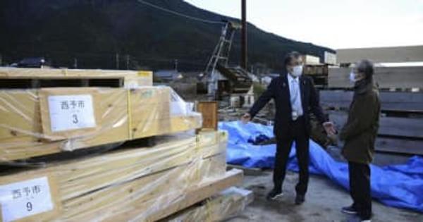 選手村のヒノキ材が西予に帰郷　レガシーとして再利用へ　東京五輪「日本の木材活用リレー」