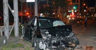 パトカーに追跡された酒気帯び運転の車　対向車と衝突、3人に骨折などけがさせる　鹿児島市