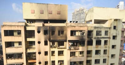 インド・ムンバイで住宅火災　7人死亡