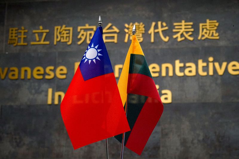 リトアニア、「台湾」名称の変更検討　中国との対立回避＝関係筋
