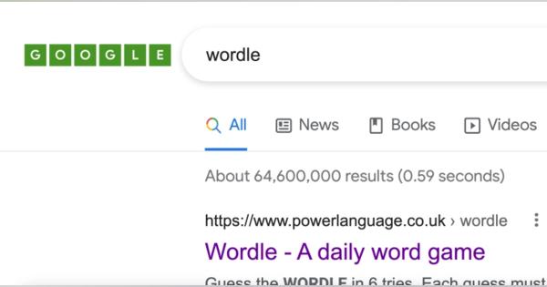 グーグルの今回のイースターエッグは言葉遊び「Wordle（ワードル）」
