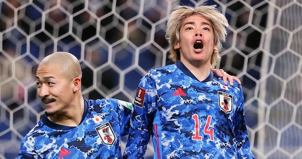 日本、中国に勝利　勝ち点15に　サッカーW杯アジア最終予選
