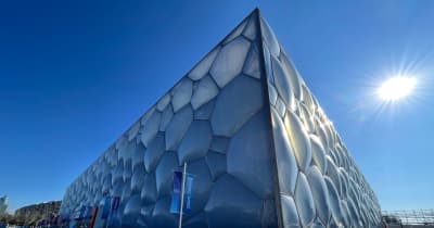 カーリング競技会場の「氷立方」を訪ねて　北京冬季五輪