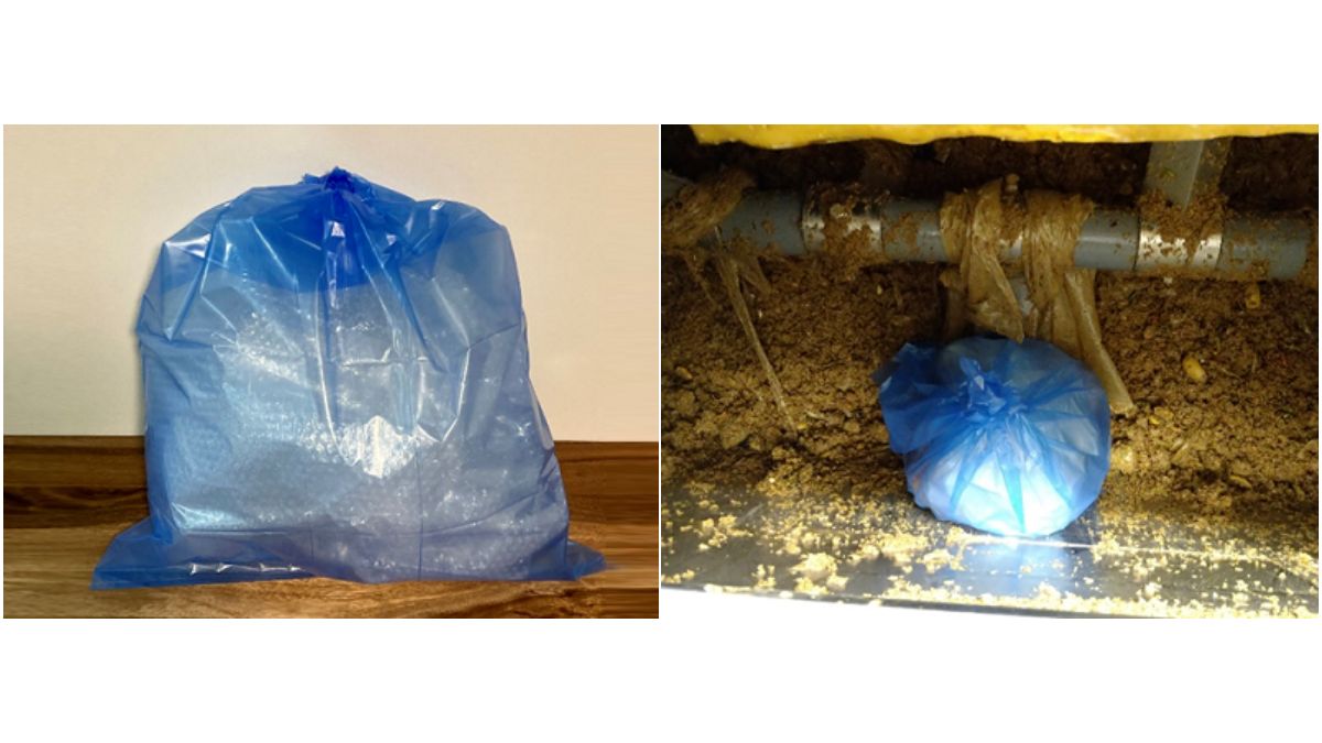 三菱ケミカル・NTTビジネスソリューションズ、生ごみ袋の堆肥化実証実験を開始　生ごみを袋のまま堆肥に