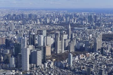 東京都の人口26年ぶり減　年始時点1398万人