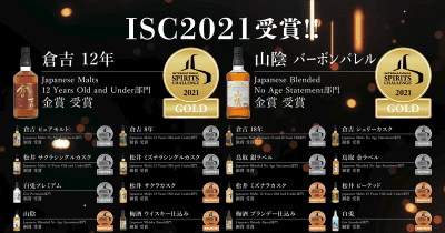【倉吉蒸留所が2021年度 International Spirits Challenge 受賞！】