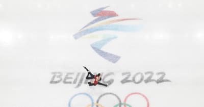 北京冬季五輪　フィギュアスケート中国代表の練習風景