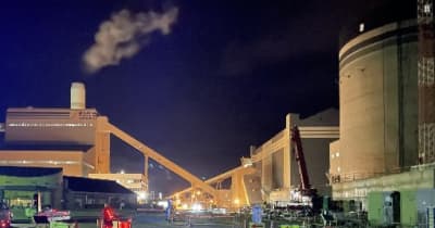 作業員が機械に挟まれて死亡、中国電力三隅発電所