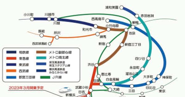相鉄・東急直通線 23年３月開業へ 14路線を結ぶ広域網に　横浜市泉区