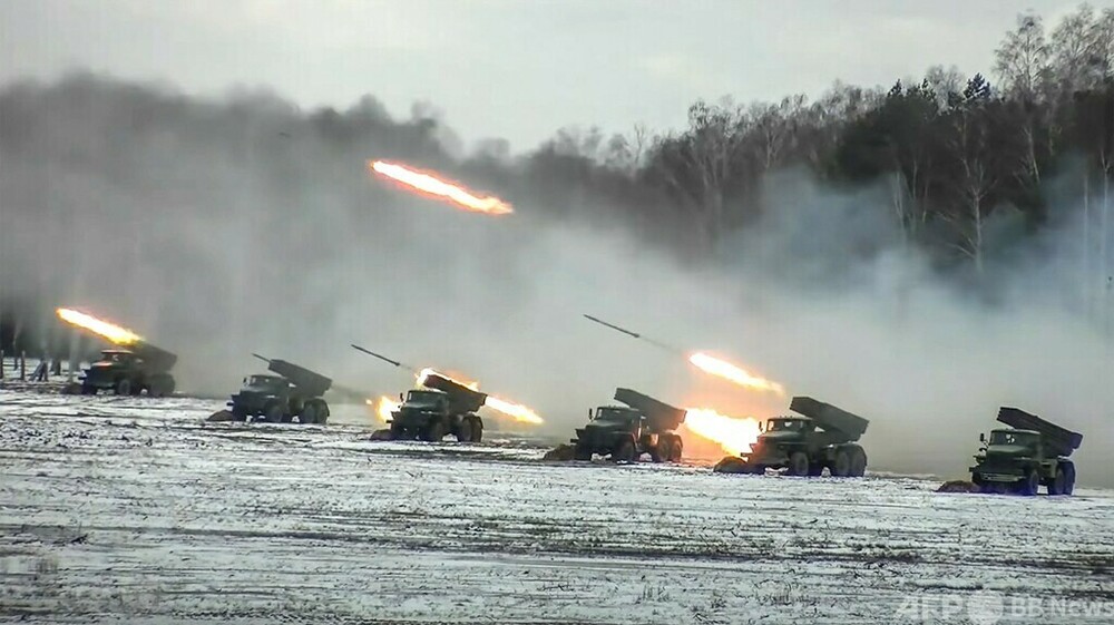 ロシアとベラルーシ、合同軍事訓練