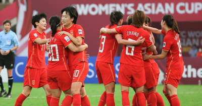 サッカー女子アジア杯、中国が優勝