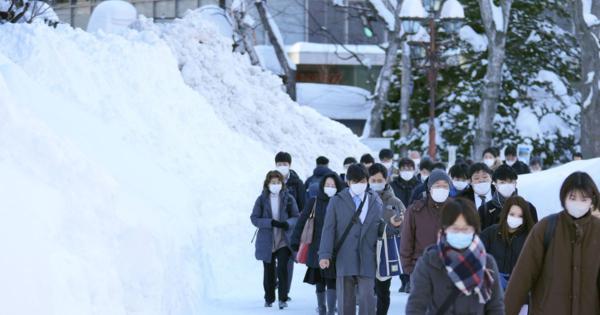 過去最多　札幌で異例の大雪　ＪＲ、７日の札幌駅発着は全便運休