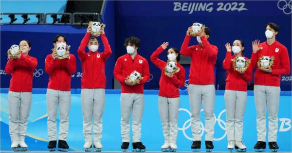【北京冬季五輪】 フィギュア団体、日本が銅　3大会目で初メダル