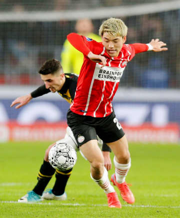 PSVの堂安律は後半から出場　サッカー、オランダ杯準々決勝