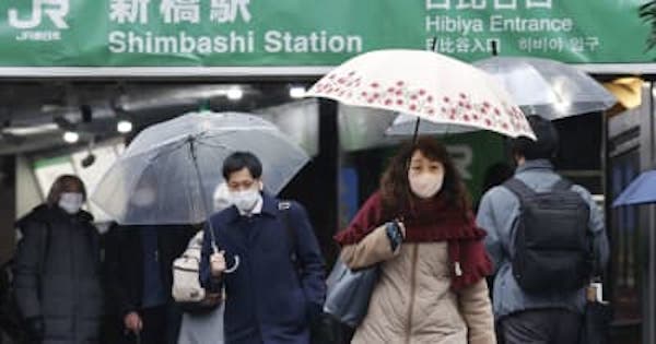 関東甲信や東海、大雪の恐れ 東京23区も警報級の可能性