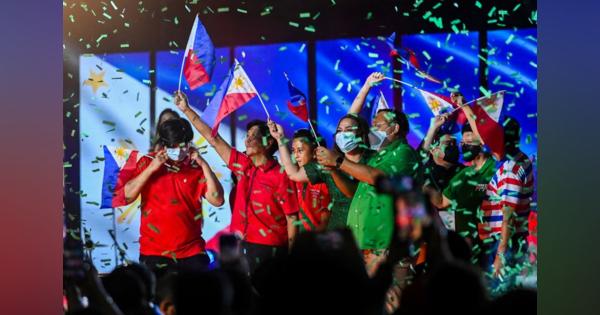 フィリピン大統領選、3カ月の選挙戦スタート　マルコス氏優勢