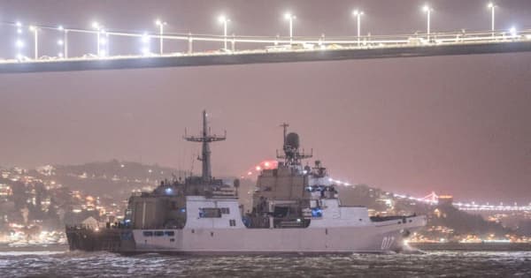 ウクライナ、ロシアによる海上封鎖を非難　来週予定の軍事演習で