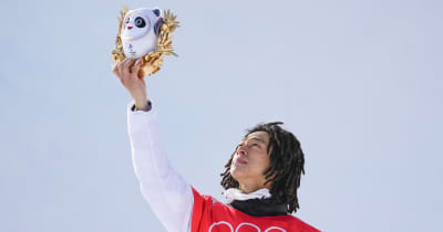 スノボ男子ハーフパイプ、日本の平野歩夢が金メダル　北京冬季五輪