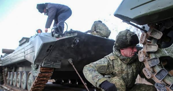 米政府、ロシアのウクライナ侵攻いつ始まってもおかしくないと警告