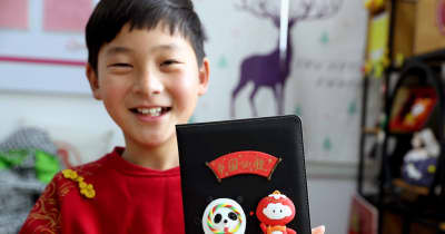 子どもたちが粘土で五輪マスコット作り　上海市