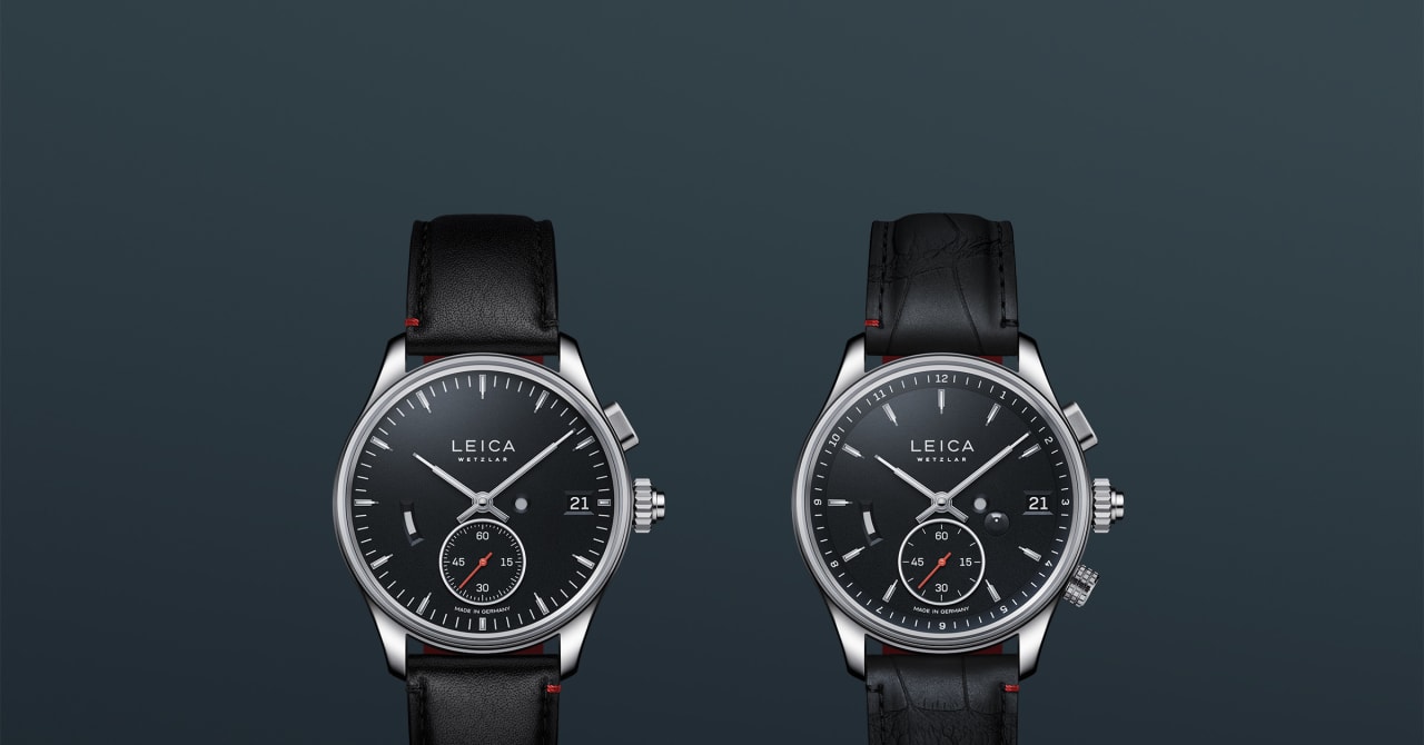 ライカ初の時計「ライカWatch」が発売、同社製品を着想源にデザイン